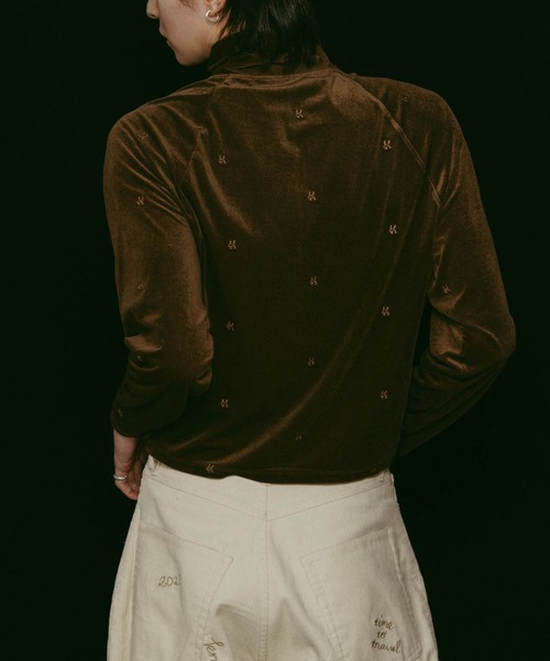 Knuth Marf（クヌースマーフ）の「【Knuth Marf】velours track jacket（その他アウター・レディース・ブラウン/グレー・FREE）」の21枚目の写真
