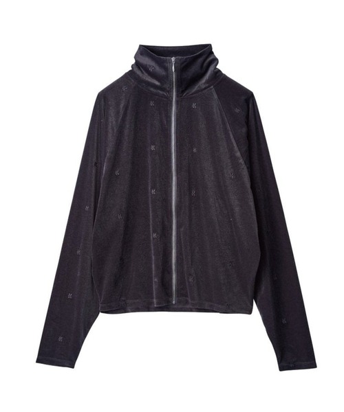 Knuth Marf（クヌースマーフ）の「【Knuth Marf】velours track jacket（その他アウター・レディース・ブラウン/グレー・FREE）」の3枚目の写真