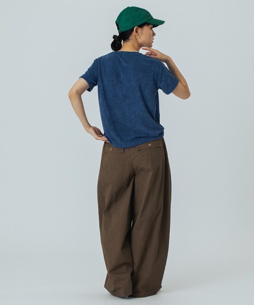 ROSE BUD(ローズバッド)の「BARREL CARGO PANTS(カーゴパンツ・レディース・カーキ/ブラウン・S/M)」の7枚目の写真