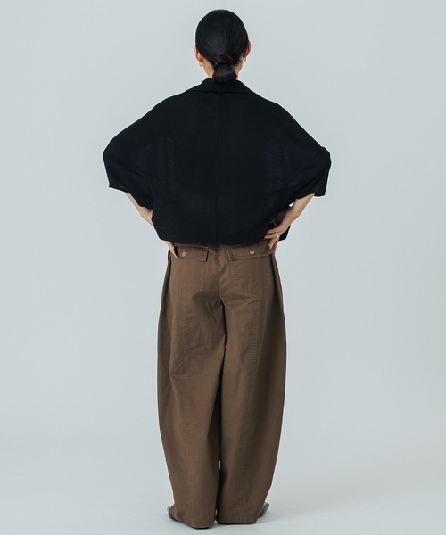 ROSE BUD(ローズバッド)の「BARREL CARGO PANTS(カーゴパンツ・レディース・カーキ/ブラウン・S/M)」の10枚目の写真