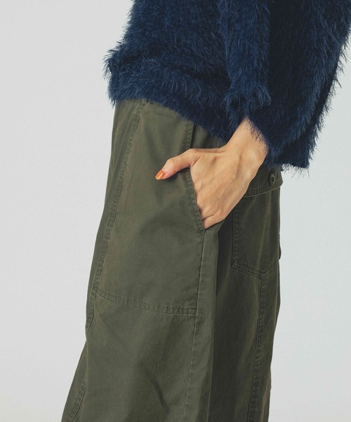 ROSE BUD(ローズバッド)の「BARREL CARGO PANTS(カーゴパンツ・レディース・カーキ/ブラウン・S/M)」の21枚目の写真