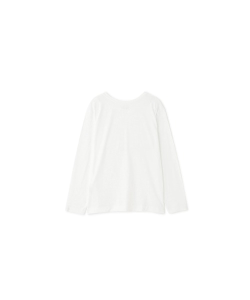 MARGARET HOWELL(マーガレットハウエル)の「SUPERFINE COTTON JERSEY TOP(Tシャツ/カットソー・レディース・ホワイト・FREE)」の3枚目の写真