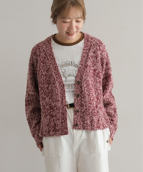 カーリーウール ショートカーデ | NOMBRE IMPAIR