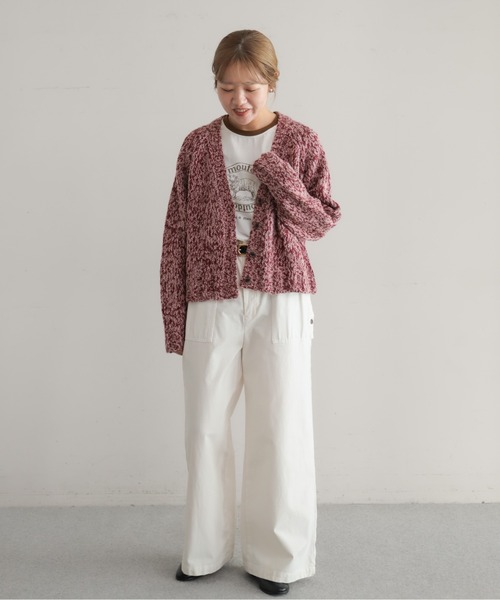 カーリーウール ショートカーデ | NOMBRE IMPAIR