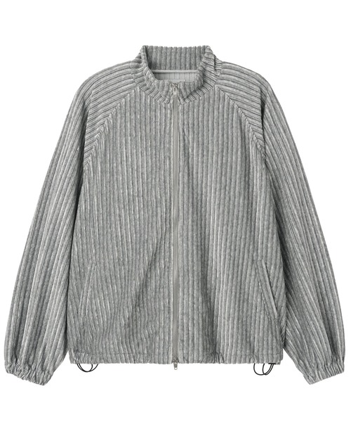 【断捨離】OY ストライプジャケット OY/オーワイ』STRIPED VELOUR ZIP UP JACKET/ストライプベロア