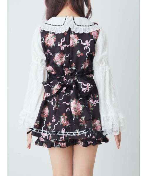 Jamie エーエヌケー（ジェイミーエーエヌケー）の「ゴシックローズお姫様セットアップ（ワンピース・レディース・ピンク/ブラック・M）」の21枚目の写真