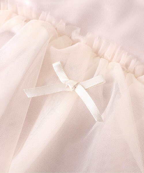 apres les cours(アプレレクール)の「【ジュニア対応】バルーンチュールキャミドッキングTシャツ(Tシャツ/カットソー・キッズ・ピンク/アイボリー・90/100/120/80/130/140/110)」の16枚目の写真