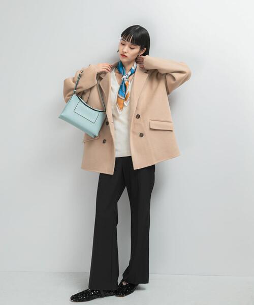 URBAN RESEARCH ROSSO WOMEN（アーバンリサーチ　ロッソ）の「リバージャコット（その他アウター・レディース・ライトベージュ/チャコールグレー・FREE）」の7枚目の写真