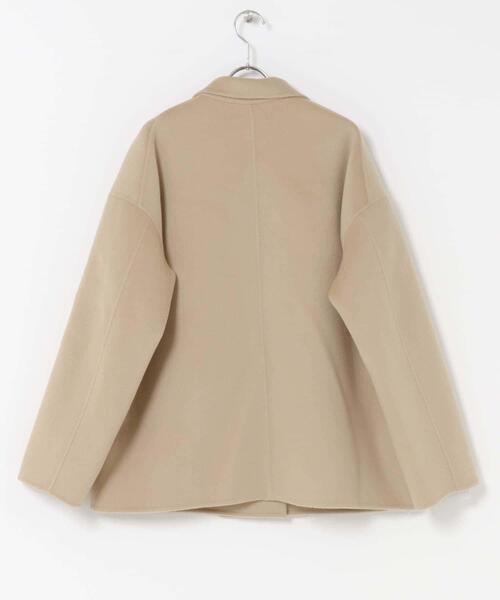 URBAN RESEARCH ROSSO WOMEN（アーバンリサーチ　ロッソ）の「リバージャコット（その他アウター・レディース・ライトベージュ/チャコールグレー・FREE）」の14枚目の写真