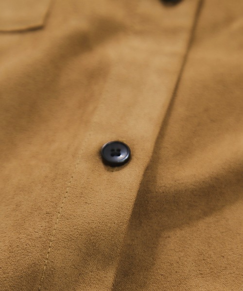 VIS（ビス）の「スエードライクロングスリーブシャツ（シャツ/ブラウス・レディース・ブラウン系その他/イエロー系その他3・FREE）」の20枚目の写真