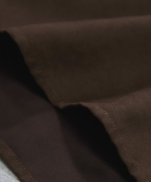 VIS（ビス）の「スエードライクロングスリーブシャツ（シャツ/ブラウス・レディース・ブラウン系その他/イエロー系その他3・FREE）」の21枚目の写真