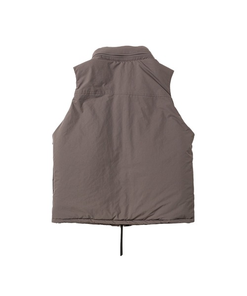 meanswhile(ミーンズワイル)の「Side Slit Padding Vest(ベスト・メンズ・ベージュ系その他/チャコール・3(L)/2(M)/1(S))」の13枚目の写真