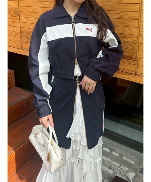 リリーブラウン　【LILY BROWN×PUMA】フロントジップミニスカート LILY BROWN スカート 「LILY BROWN×PUMA」フロントジップミニ