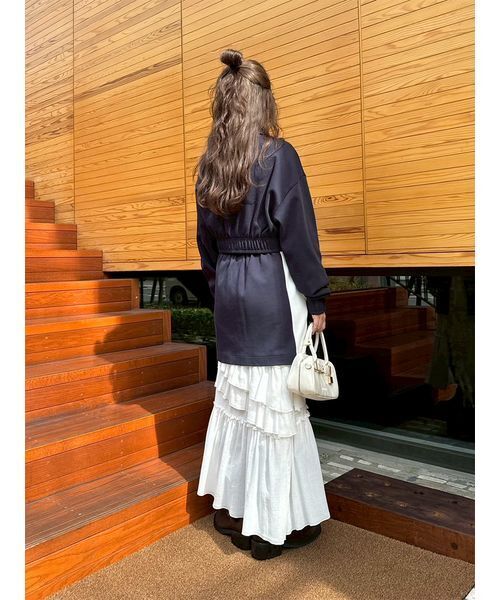 リリーブラウン　【LILY BROWN×PUMA】フロントジップミニスカート LILY BROWN×PUMA】フロントジップミニスカート（スカート