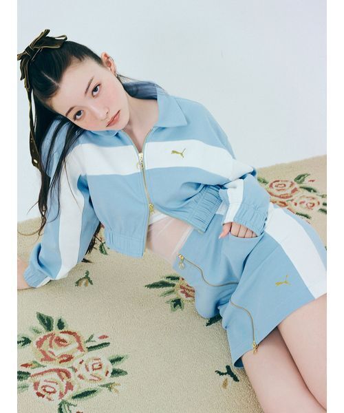 PUMA（プーマ）の「【LILY BROWN×PUMA】フロントジップミニスカート（スカート・レディース・ライトブルー/ネイビー・F）」の17枚目の写真