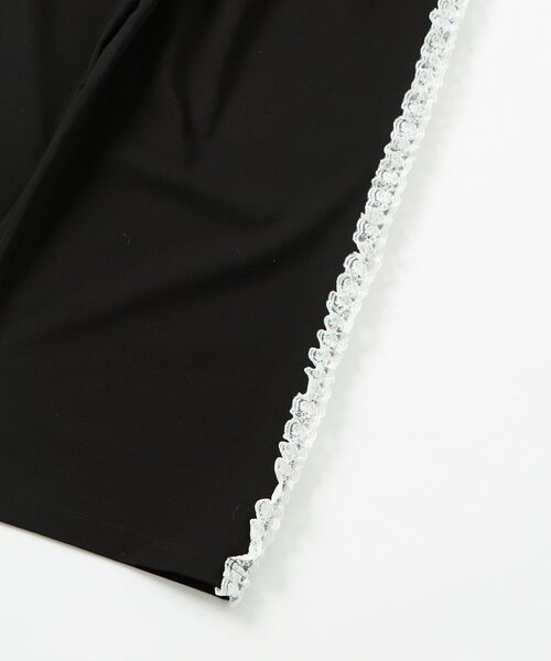 WHO'S WHO gallery（フーズフーギャラリー）の「サイドレースラインパンツ（スラックス・レディース・ブラック/ネイビー/ブラウン・SMALL/MEDIUM）」の22枚目の写真