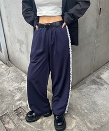 WHO'S WHO gallery | 【AW先行予約】サイドレースラインパンツ(スラックス)