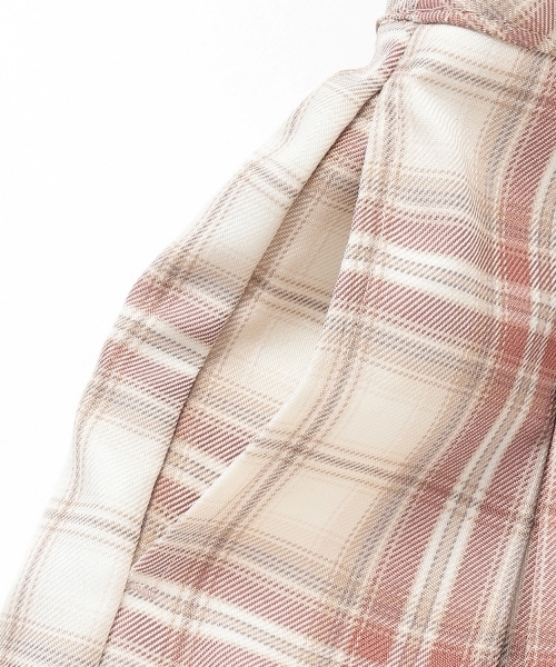 LOVETOXIC（ラブトキシック）の「【GOODPRICE】【イージーケア】ベルトつきチェックプリーツスカート（スカート・キッズ・ブラック/ブラウン/ブルーグレー/レッド・S:140cm/L:160cm/M:150cm/130cm）」の12枚目の写真