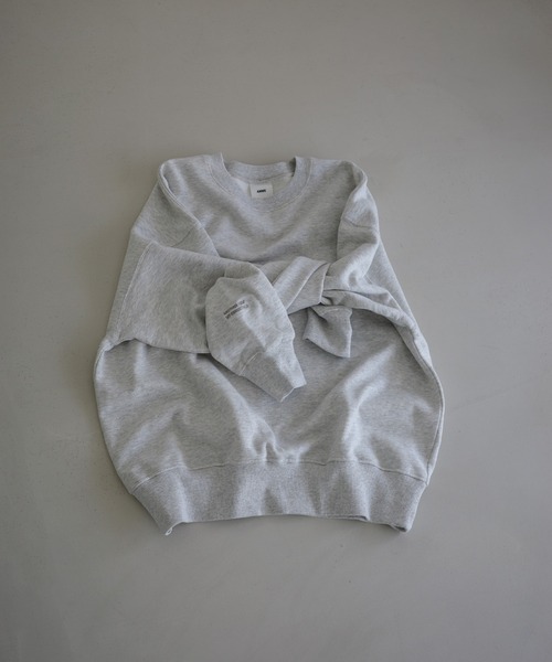 ANME（アンメ）の「ワンポイント袖ロゴ刺繍スウェットトップス（スウェット・レディース・オフホワイト/ブラック/オートミール/ブラウン・XL/L/M）」の13枚目の写真