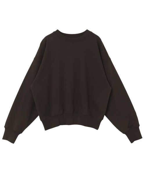 ANME（アンメ）の「ワンポイント袖ロゴ刺繍スウェットトップス（スウェット・レディース・オフホワイト/ブラック/オートミール/ブラウン・XL/L/M）」の21枚目の写真