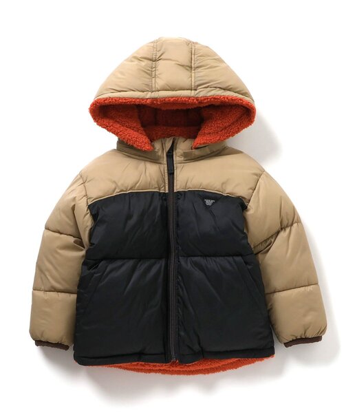 BREEZE(브리즈)의 「【세탁/4WAY】 안솜 보아 리버시블 블루존_푸드 분리 가능(다운 재킷/코트)」 |