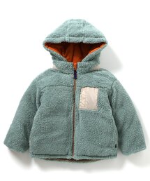 BREEZE（ブリーズ）の「【洗える/4WAY】中綿ボア リバーシブルブルゾン_フード取り外し可（ダウンジャケット/コート）」