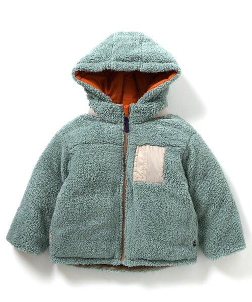 BREEZE(브리즈)의 「【세탁/4WAY】 안솜 보아 리버시블 블루존_푸드 분리 가능(다운 재킷/코트)」 |