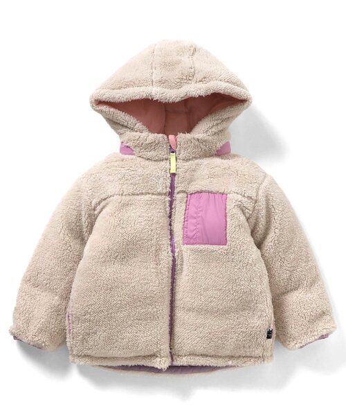 BREEZE(브리즈)의 「【세탁/4WAY】 안솜 보아 리버시블 블루존_푸드 분리 가능(다운 재킷/코트)」 |