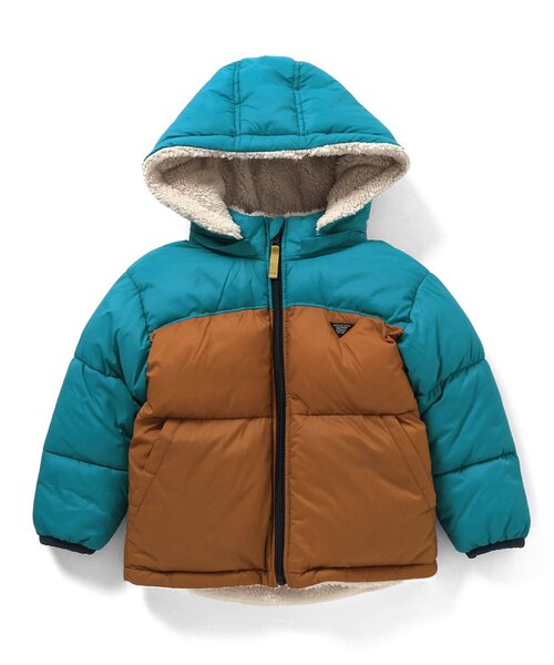 BREEZE(브리즈)의 「【세탁/4WAY】 안솜 보아 리버시블 블루존_푸드 분리 가능(다운 재킷/코트)」 |