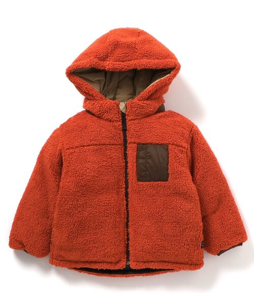 BREEZE(브리즈)의 「【세탁/4WAY】 안솜 보아 리버시블 블루존_푸드 분리 가능(다운 재킷/코트)」 |