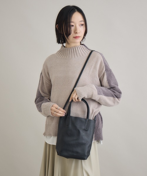 Paradise Picnic（パラダイスピクニック）の「MILLELAFIRENZE レザートートBAG（トートバッグ・レディース・シルバー/ブラック/ブラウン・FREE）」の8枚目の写真