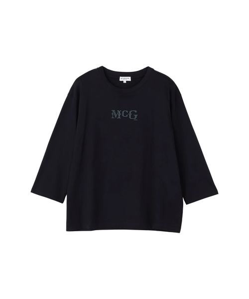 McGREGOR(マックレガー)の「コンパクト天竺七分袖カットソー(Tシャツ/カットソー・レディース・ブルー/アイボリー/ネイビー・M/L)」の6枚目の写真
