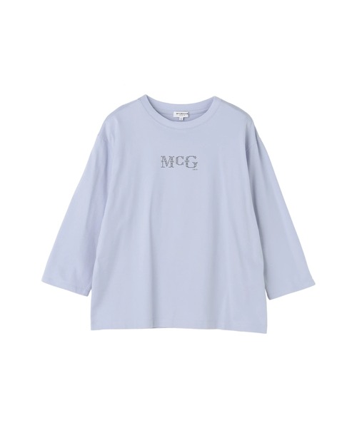 McGREGOR(マックレガー)の「コンパクト天竺七分袖カットソー(Tシャツ/カットソー・レディース・ブルー/アイボリー/ネイビー・M/L)」の4枚目の写真