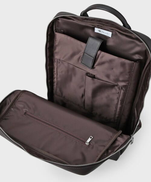 tk.TAKEO KIKUCHI（ティーケータケオキクチ）の「◆フレキシブルバックパック（バックパック/リュック・メンズ・ブラウン系その他/ブラック・00）」の9枚目の写真