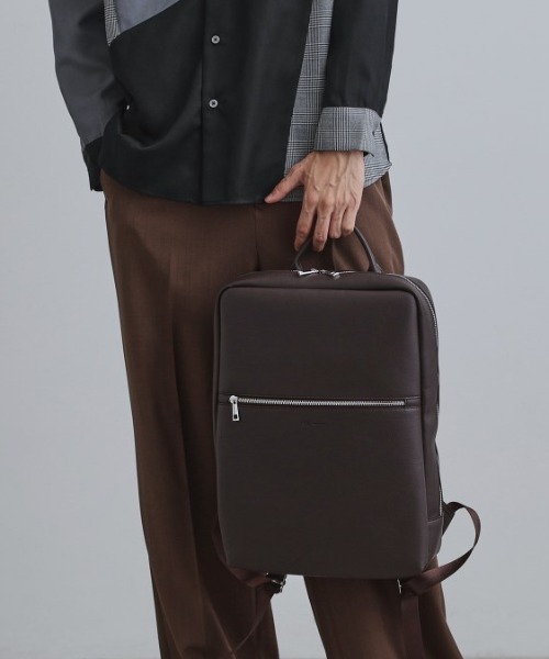 tk.TAKEO KIKUCHI（ティーケータケオキクチ）の「◆フレキシブルバックパック（バックパック/リュック・メンズ・ブラウン系その他/ブラック・00）」の2枚目の写真