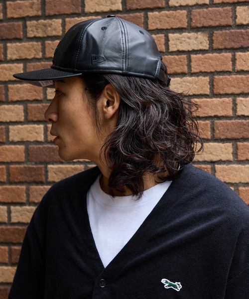 NEW ERA/ニューエラ GENUINE LEATHER 22196 キャップ サイズ調整可能