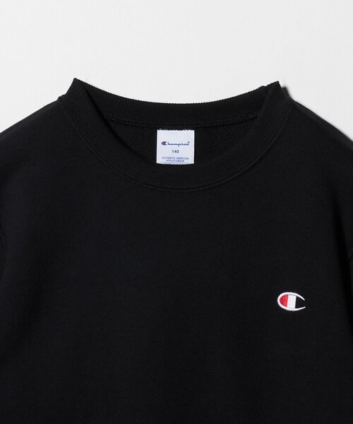 Champion（チャンピオン）の「＜Champion＞クルーネック スウェットシャツ  / トレーナー / キッズ 140cm-160cm（スウェット・キッズ・オレンジ/ナチュラル/ブラック・150cm/160cm/140cm）」の18枚目の写真