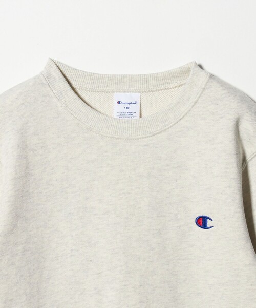 Champion（チャンピオン）の「＜Champion＞クルーネック スウェットシャツ  / トレーナー / キッズ 140cm-160cm（スウェット・キッズ・オレンジ/ナチュラル/ブラック・150cm/160cm/140cm）」の22枚目の写真
