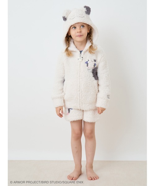 ジェラートピケ　ドラゴンクエストコラボ　ジェラートモーモンパーカー&ハーフパンツ ドラゴンクエスト】【キッズ】ジェラートモーモンパーカ＆ハーフパンツ