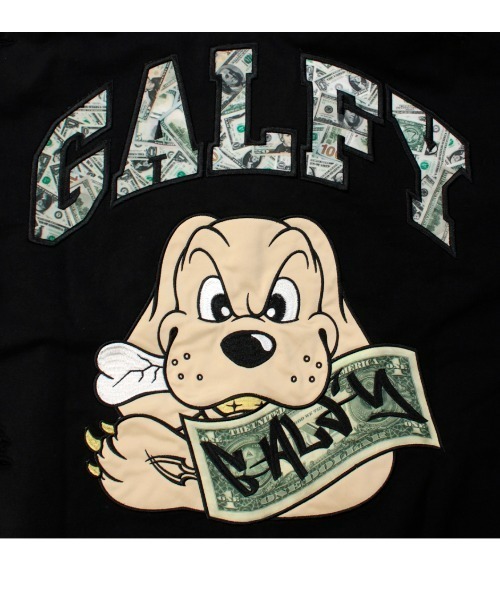 GALFY（ガルフィー）の「【GALFY】お金大好きパーカー / 【ガルフィー】ロゴダメージプルオーバーパーカー（パーカー・メンズ・ベージュ/ブラック/カーキ・L/XL）」の16枚目の写真