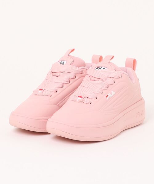 FILA(フィラ)の「FILA フィラ SUPERBUBBLE スーパーバブル 5RM02983H665 Powder Pink(スニーカー・レディース・ピンク・23.0cm/23.5cm/24.0cm/24.5cm/25.0cm/25.5cm/26.0cm)」の1枚目の写真