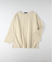 HONEYSUCKLE ROSE(ハニーサックルローズ)【レディース】【見た目は秋、機能は夏】「インレイ」ボーダーロングスリーブTシャツ(接触冷感)