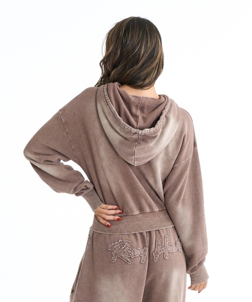 ROXY（ロキシー）の「【ZOZO限定アイテム】ROXY HEART ZIP/ロキシージップアップパーカー(SETUP/セットアップ対応可能/空港コーデ//空港コーデ))（パーカー・レディース・ピンク/ブラウン/ブラック・SMALL/LARGE）」の21枚目の写真