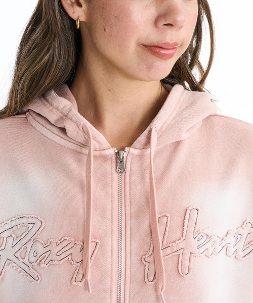 ROXY（ロキシー）の「【ZOZO限定アイテム】ROXY HEART ZIP/ロキシージップアップパーカー(SETUP/セットアップ対応可能/空港コーデ//空港コーデ))（パーカー・レディース・ピンク/ブラウン/ブラック・SMALL/LARGE）」の17枚目の写真