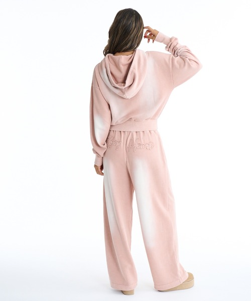 ROXY（ロキシー）の「【ZOZO限定アイテム】ROXY HEART ZIP/ロキシージップアップパーカー(SETUP/セットアップ対応可能/空港コーデ//空港コーデ))（パーカー・レディース・ピンク/ブラウン/ブラック・SMALL/LARGE）」の6枚目の写真