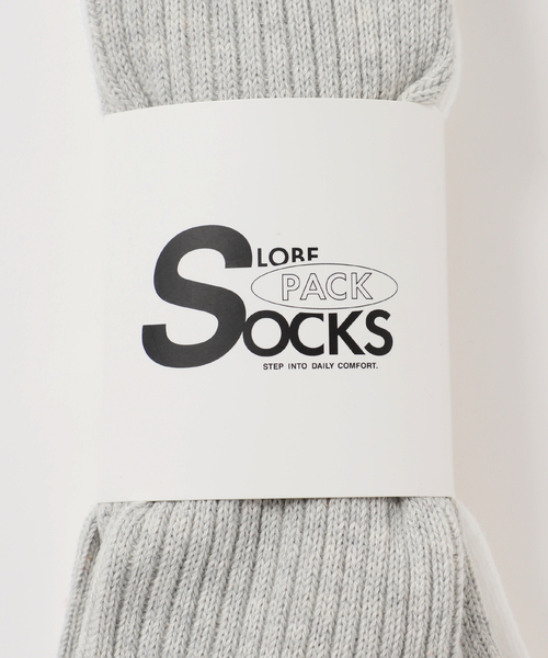 SLOBE IENA(スローブイエナ)の「《2枚セット》ルーズリブソックス 2SET(ソックス/靴下・レディース・A/B/C・FREE)」の17枚目の写真