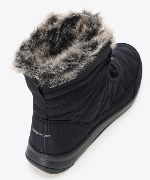 Columbia（コロンビア）の「防滑 防水 防寒 Columbia／レディース ミンクス ショーティー フォー ワイド スノーブーツ／コロンビア（ブーツ・レディース・ブラック/ストーン/ベージュ・25.0cm/24.0cm/23.0cm/23.5cm/22.5cm/24.5cm/25.5cm/26.0cm）」の7枚目の写真