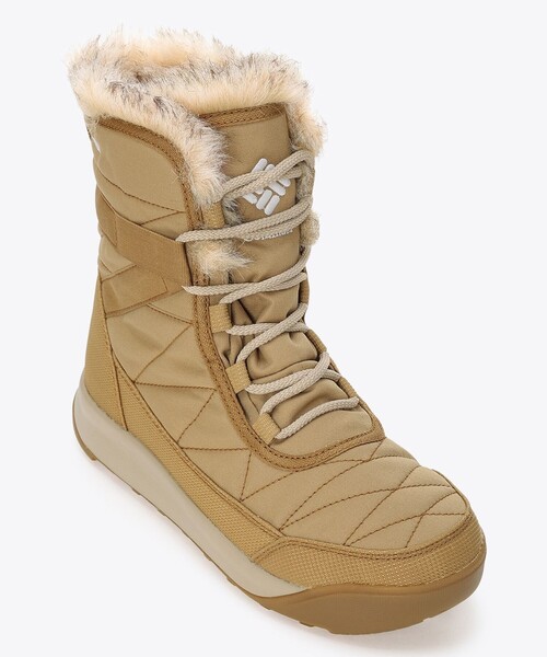 Columbia（コロンビア）の「防滑 防水 防寒 Columbia／レディース ミンクス ショーティー フォー ワイド スノーブーツ／コロンビア（ブーツ・レディース・ブラック/ストーン/ベージュ・25.0cm/24.0cm/23.0cm/23.5cm/22.5cm/24.5cm/25.5cm/26.0cm）」の22枚目の写真