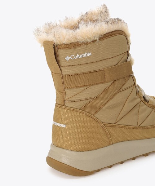 Columbia（コロンビア）の「防滑 防水 防寒 Columbia／レディース ミンクス ショーティー フォー ワイド スノーブーツ／コロンビア（ブーツ・レディース・ブラック/ストーン/ベージュ・25.0cm/24.0cm/23.0cm/23.5cm/22.5cm/24.5cm/25.5cm/26.0cm）」の16枚目の写真