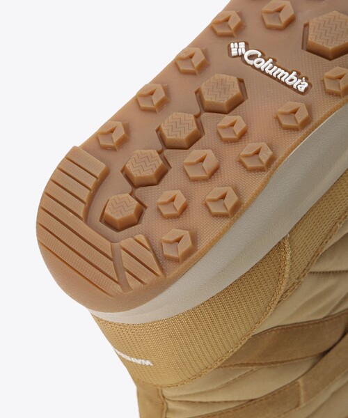 Columbia（コロンビア）の「防滑 防水 防寒 Columbia／レディース ミンクス ショーティー フォー ワイド スノーブーツ／コロンビア（ブーツ・レディース・ブラック/ストーン/ベージュ・25.0cm/24.0cm/23.0cm/23.5cm/22.5cm/24.5cm/25.5cm/26.0cm）」の9枚目の写真